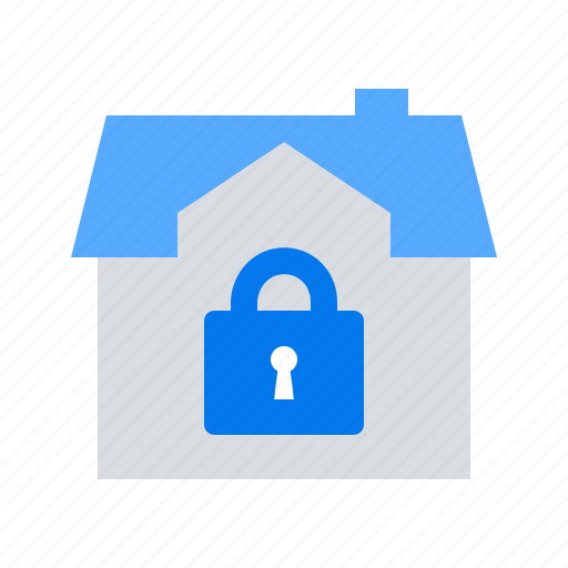 House, lock, security icon - Download on Iconfinder
