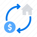 buy, exchange, house