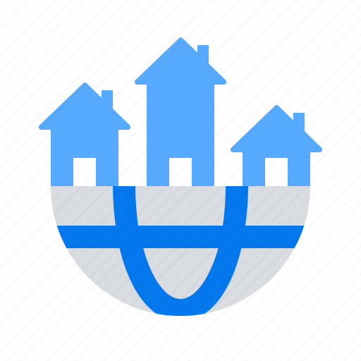Building, real estate, global company icon - Download on Iconfinder