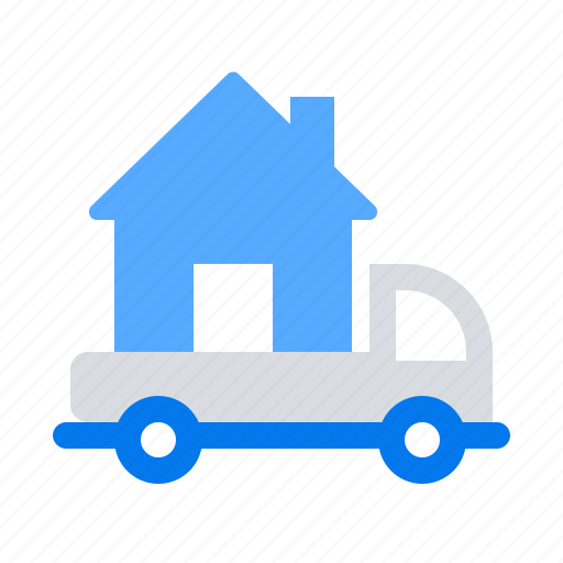 Home, relocation, truck icon - Download on Iconfinder