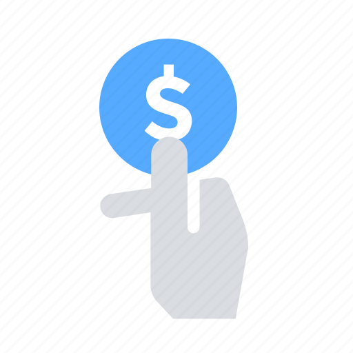 Give, hand, money icon - Download on Iconfinder
