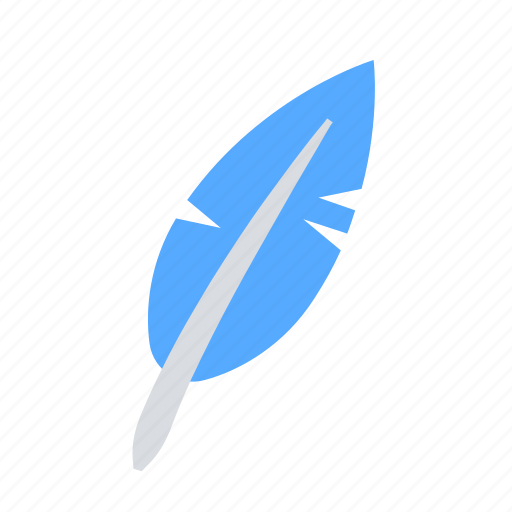 Feather, light icon - Download on Iconfinder on Iconfinder