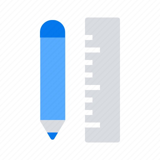 Applications, pencil, rule icon - Download on Iconfinder