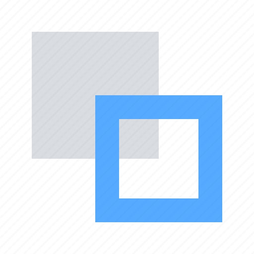 Fill, stroke, swap icon - Download on Iconfinder