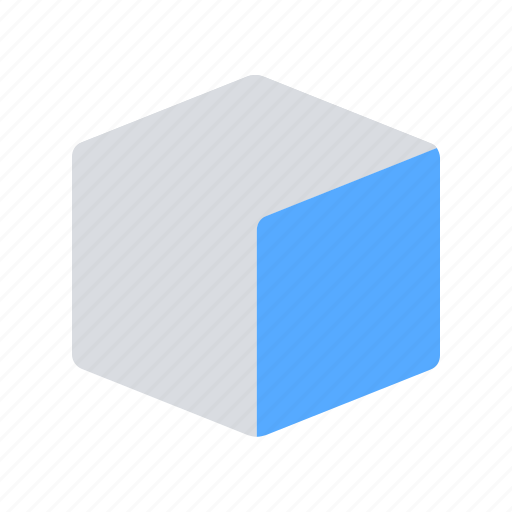 3d, cube, edge, right icon - Download on Iconfinder