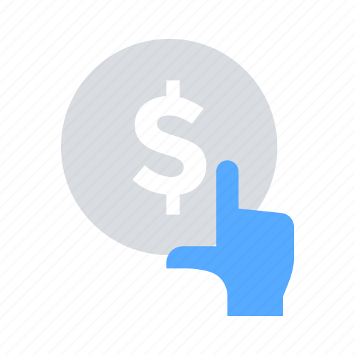 Hand, select, dollar icon - Download on Iconfinder