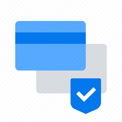 Protected, shield, credit card icon - Download on Iconfinder