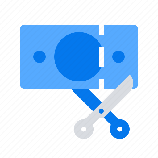 Budget, money, scissors icon - Download on Iconfinder