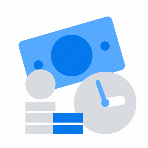 Finance, income, money, time icon - Download on Iconfinder