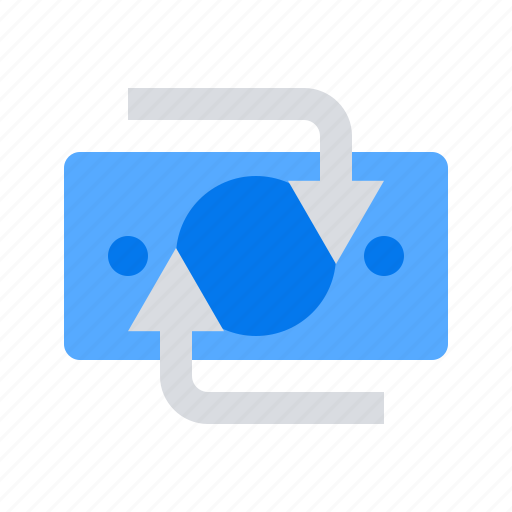 Flow, transaction, money transfer icon - Download on Iconfinder