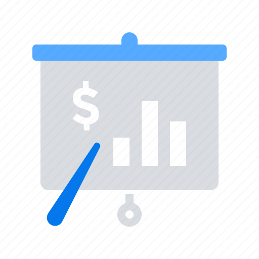 Presentation, profit, sales report icon - Download on Iconfinder
