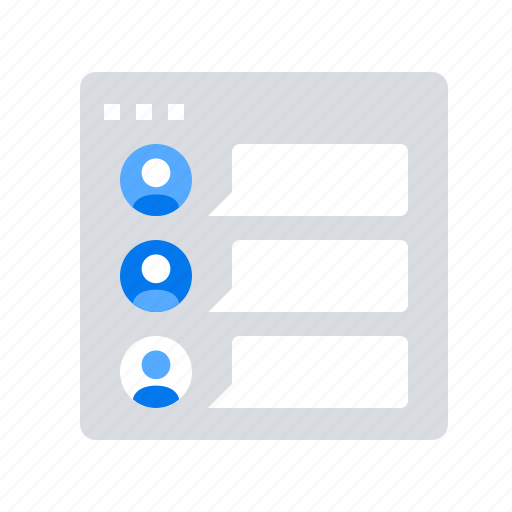 Flowchart, chat, list, dialogues icon - Download on Iconfinder