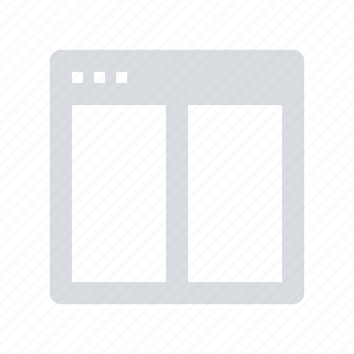 Flowchart, two, columns, grid icon - Download on Iconfinder