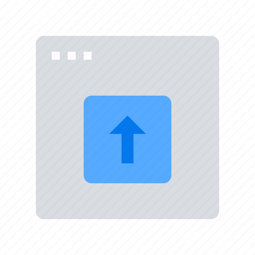 Flowchart, upload, page, screen icon - Download on Iconfinder