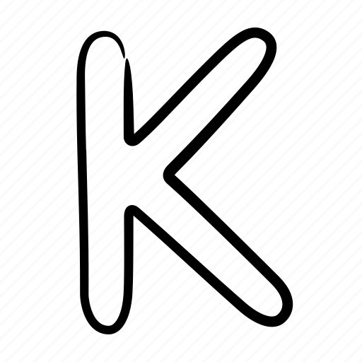 Letter, capital, k icon - Download on Iconfinder