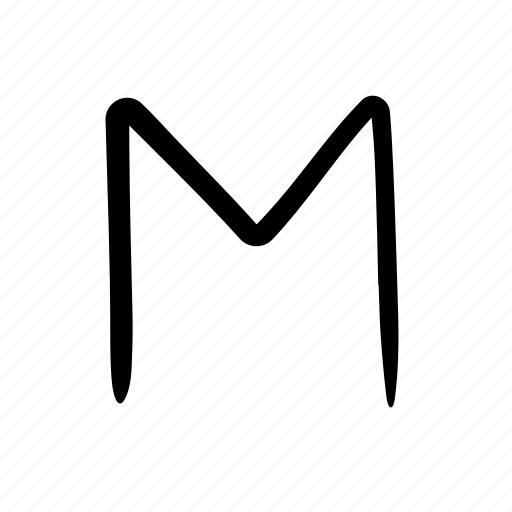 Letter, m, capital icon - Download on Iconfinder