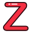 letter, red, z, alphabet, letters 