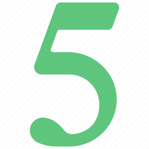 Five, number, counting, maths icon - Download on Iconfinder