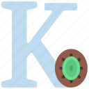 k, letters, alphabet, lettering, writing, kiwi