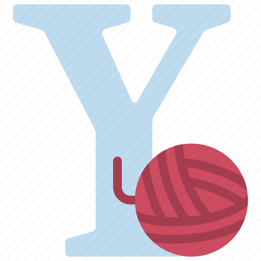 Y, letters, alphabet, lettering, writing, yarn icon - Download on Iconfinder