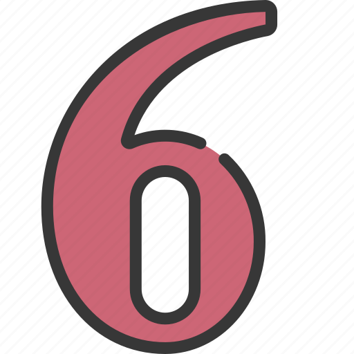 Six, number, counting, maths icon - Download on Iconfinder