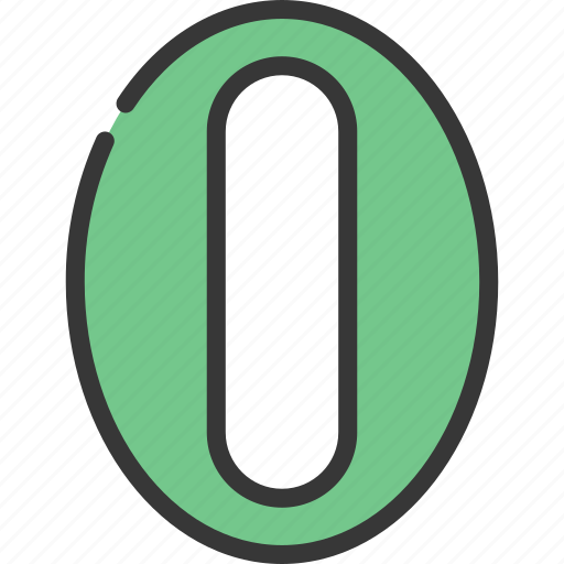 Zero, number, counting, maths icon - Download on Iconfinder