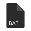 bat, file, extension, format