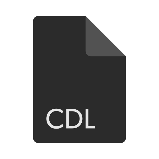 Cdl, file, extension, format icon - Free download