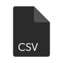 csv, file, extension, format