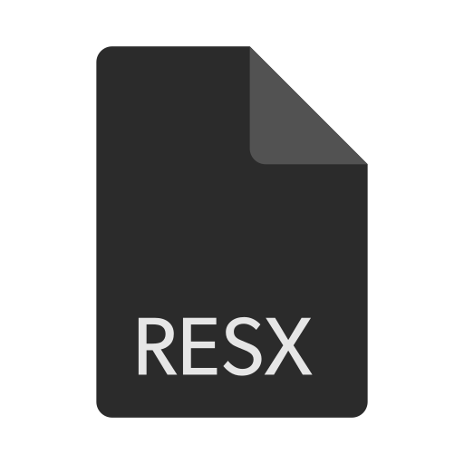Resx, file, extension, format icon - Free download