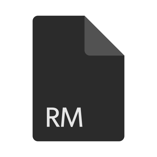Rm, file, extension, format icon - Free download
