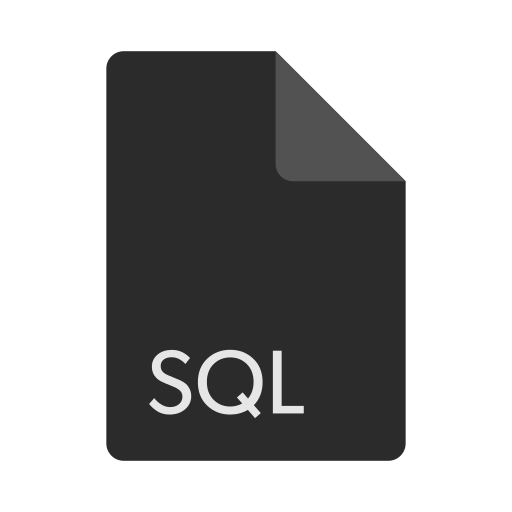 Sql, file, extension, format icon - Free download