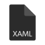xaml, file, extension, format 
