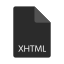 xhtml, file, extension, format 