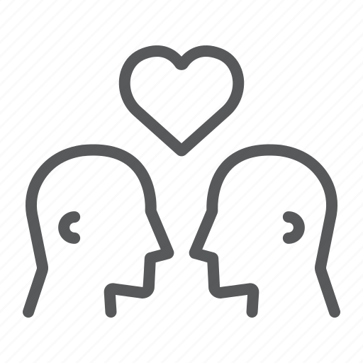 Couple, gay, heart, homosexual, lgbt, love, wedding icon - Download on Iconfinder
