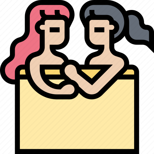 Couple, girlfriend, relationship, living, homosexual icon - Download on Iconfinder