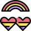 heart, homosexual, lgbt, pride, rainbow, romantic 