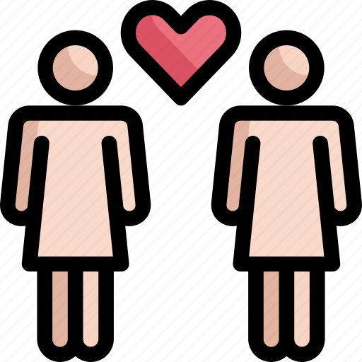 Couple, homosexual, lgbt, love, pride, woman icon - Download on Iconfinder