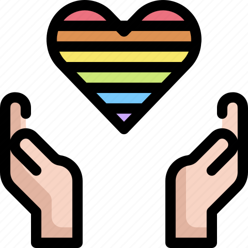 Day, heart, homosexual, lgbt, love, pride, rainbow icon - Download on Iconfinder