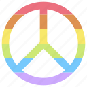 homosexual, lgbt, peace, pride, rainbow