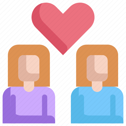 Couple, homosexual, lgbt, love, pride, woman icon - Download on Iconfinder