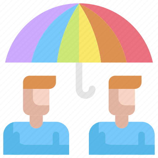 Homosexual, lgbt, pride, protect, umbrella icon - Download on Iconfinder