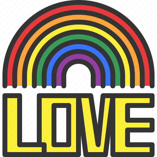 Lgbt, pride, heart, love, lgbtq icon - Download on Iconfinder