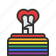 lgbt, pride, heart, love, homosexual, lgbtq 