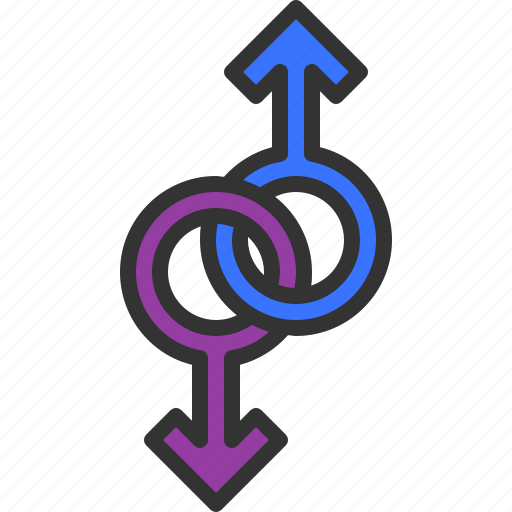 Lgbt, pride, heart, love, homosexual, lgbtq icon - Download on Iconfinder
