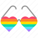 eyeglasses, rainbow, lgbt, fashion, pride, colorful, sunglasses