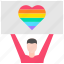 banner, lgbt, freedom, homosexual, pride, celebration, rainbow 