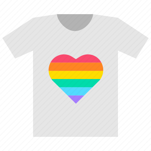 T, shirt, love, lgbt, homosexual, lesbian, gay icon - Download on Iconfinder