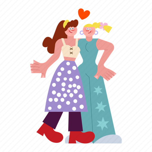 Couple, love, transgender, hug, lesbian, pride, valentine icon - Download on Iconfinder