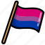 bisexual, flag, bi, lgbt, lgbtq, pride, pride flag, flags, inclusive 